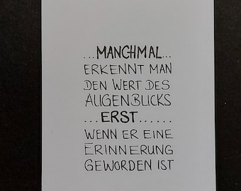 Condolence message (sheet for pasting into a card)