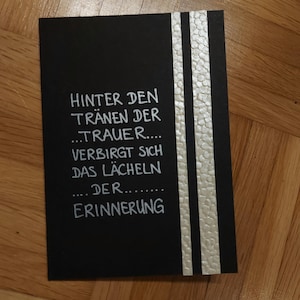 Trauerkarte