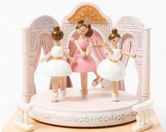 Ballerina Recital | Wooden Music Box