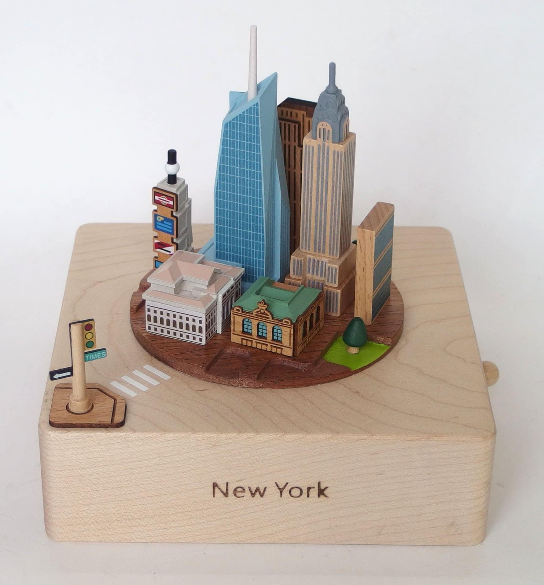 Boite à Musique - Spationaute - WOODERFUL LIFE - Perlin Paon Paon