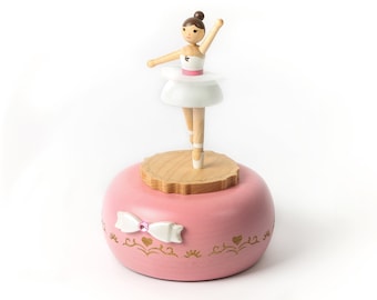 Så hurtigt som en flash lys s Illustrer Ballerina Music Box | Etsy