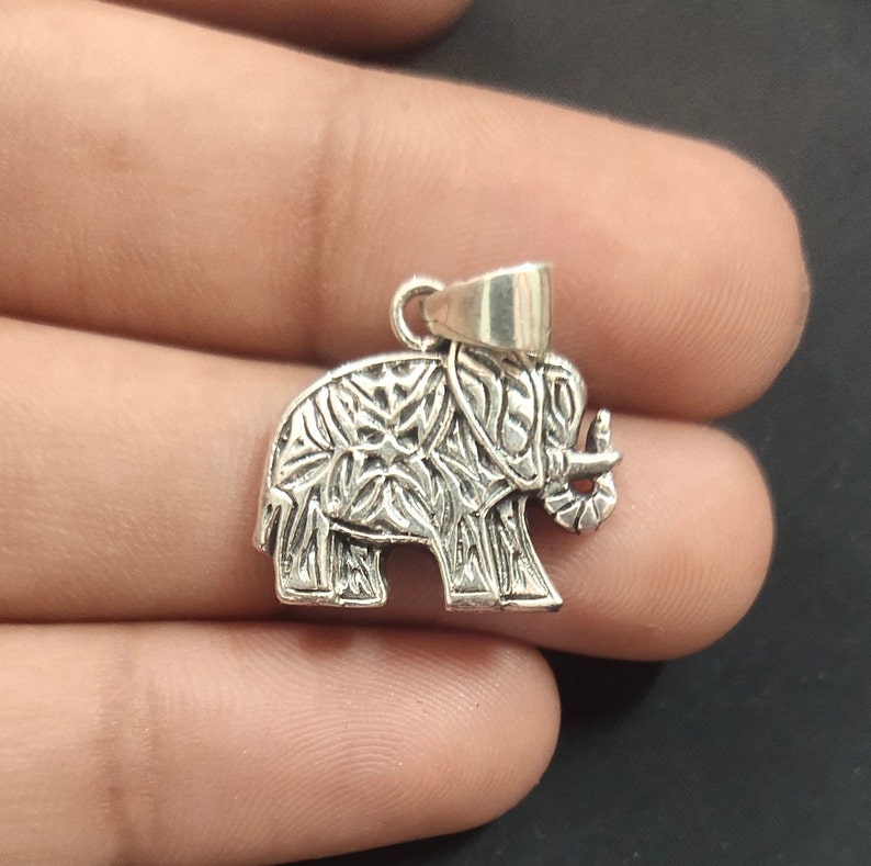 Beautiful African Silver Pendent-925 Sterling Silver Pendent-Handmade pendent-Gift For Her...