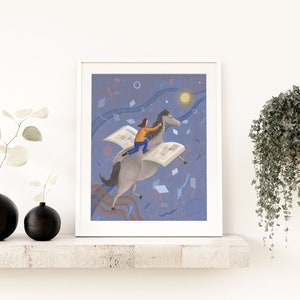 Art Print: The Journey. Original Artwork | Painting | Illustration Art |  Poster | Home Décor | Wall Décor