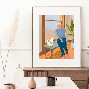Kunstdruck: Gefährten. Original Kunstwerk | Gemälde | Illustration Kunst |  Poster | Hausdekor | Wanddekoration