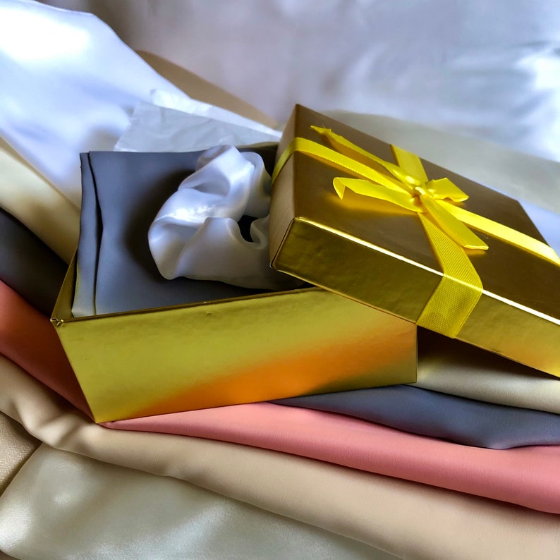 Pillowcases Silk Charmeuse Satin & Rayon Options Etsy Canada