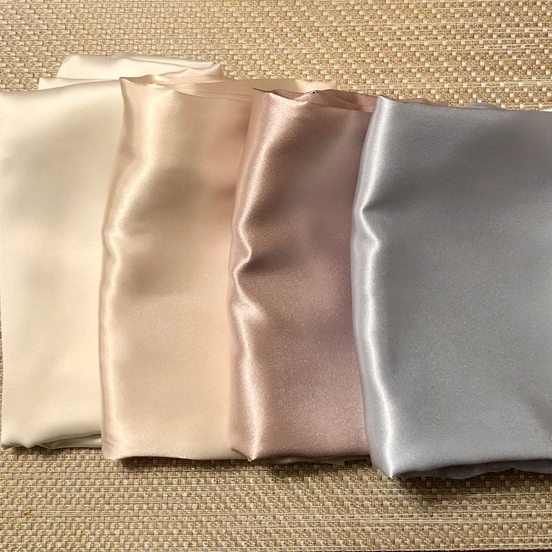 Pillowcases Silk Charmeuse Satin & Rayon Options Etsy Canada