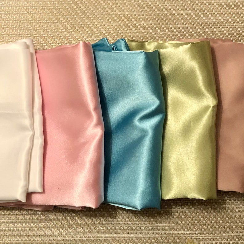 Pillowcases Silk Charmeuse Satin & Rayon Options Etsy Canada