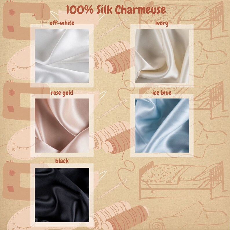Pillowcases Silk Charmeuse Satin & Rayon Options Etsy Canada