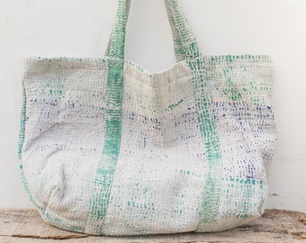 Sac, sac Kantha, sac, vintage, sac tendance, sac fourre-tout vintage, livraison gratuite