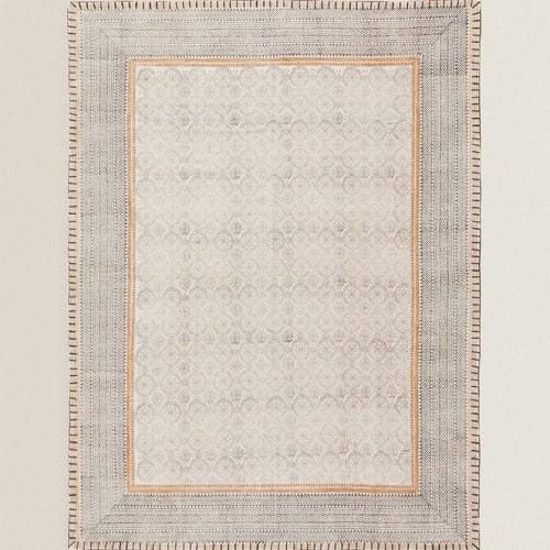 Square cotton rug 4x4 feet / 5x5 feet /6x6 feet / 7x7 feet / 8x8 feet