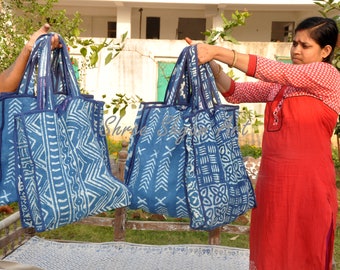 Bag, Indigo bag, kantha bag, 5 pcs, tote bag,Handmade bag,Fashion bag,Women bag,banjara bag, EXPRESS SHIPPING