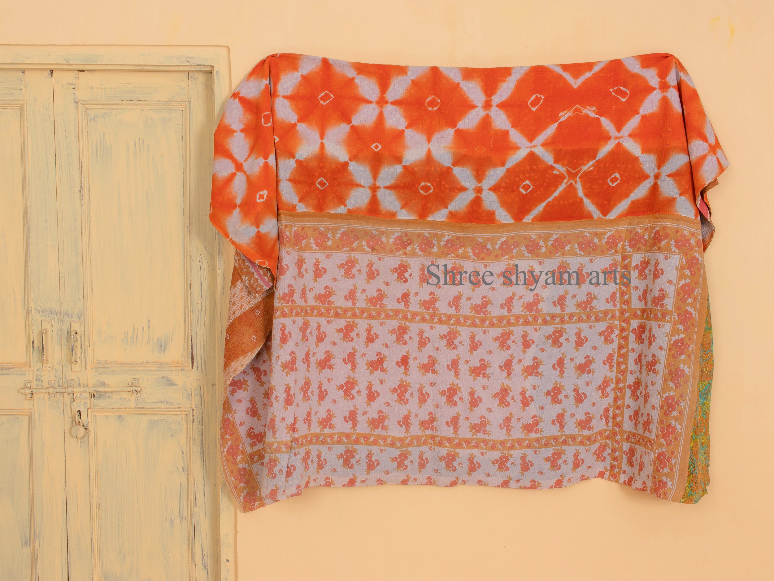 Vintage Kantha Quilts Kantha Throw Kantha Blankits Quilts Etsy UK