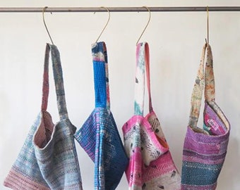 Bags, Kantha bag, Bag, Vintage, 5 pcs, Fashion bag, Vintage kantha bag tote bag, FREESHIPPING