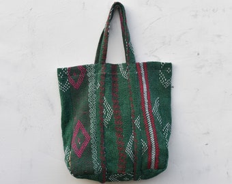 Sac, sac Kantha, sac, vintage, sac tendance, sac fourre-tout vintage, livraison gratuite