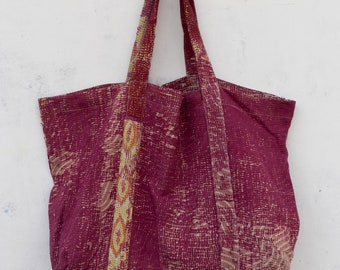 Tas, Kantha tas, Tas, Vintage, Fashion tas, Vintage kantha tas tote bag, FREESHIPPING