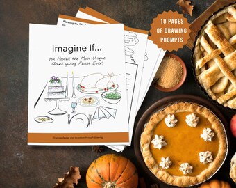 Thanksgiving Activities for Kids Drawing Prompts Printable Thanksgiving Coloring Pages