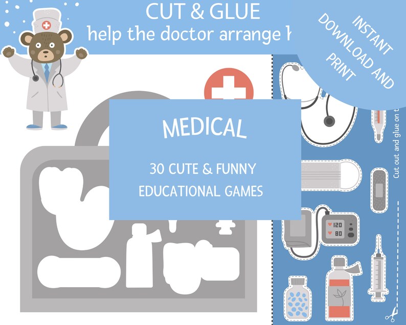 32-printable-medical-games-activities-for-kids-instant-pdf-etsy