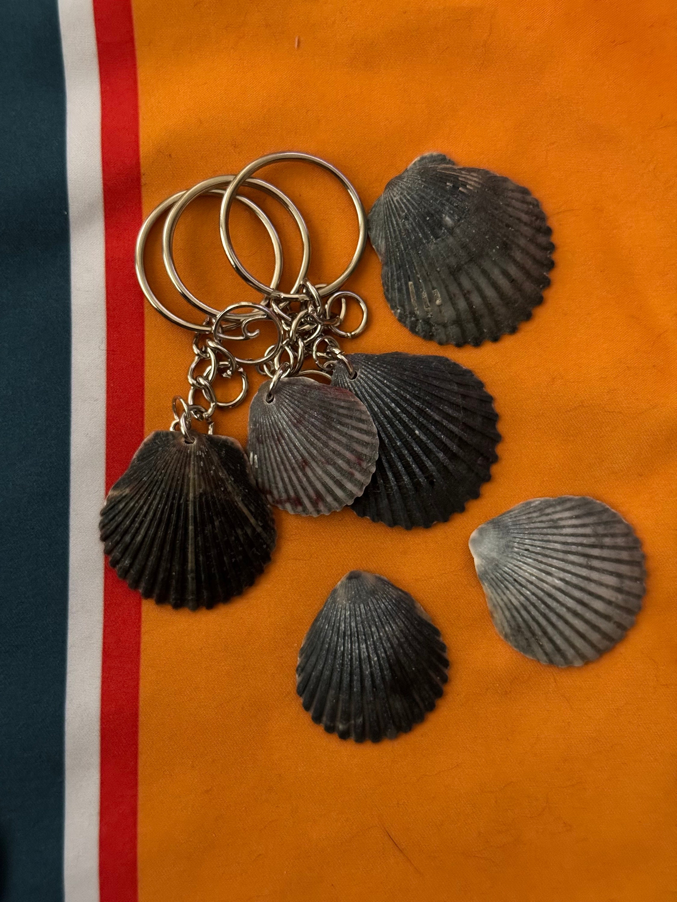 Shell Keychain - Etsy