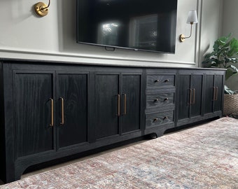Extra Long Media Console Plans