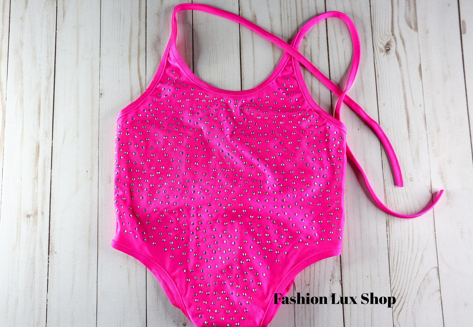 Pink Thongkini One Piece Swimsuit Thong Bikini One Piece Swimsuit