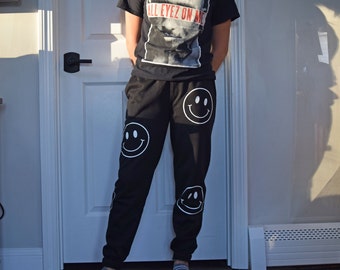 Pink Smiley Face Joggers Clearance Sale 
