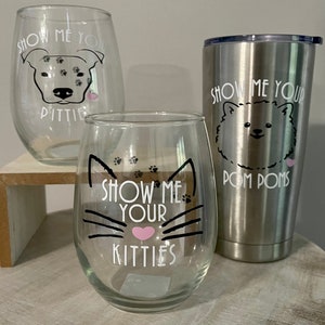 Cat Lover Glass Straws 8 inch Engraved with Funny Cat Quotes | Halm