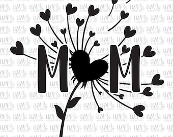 Mom svg, dxf, eps and png, Mother's Day svg, Mom t-shirt svg, Mom mug svg, cut files, svg files for cricut