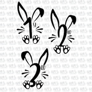 Easter Hunt Place Winners SVG, eps, png, Easter svg, Easter Egg Hunt svg, cut files, svg files for cricut