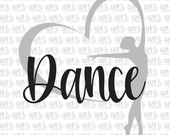 Dancer svg, dxf, eps and png, I love to Dance svg, Dancing svg, Balet svg, Cut Files, Cricut svg