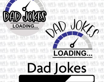 Dad Jokes svg, dxf, eps, png, Father's Day t-shirt svg, Dad Birthday svg  cut files, svg files for cricut