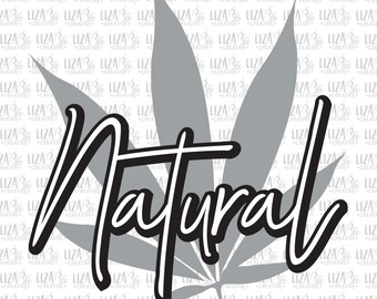 Natural svg, eps and png, Marijuana Leaf Glass svg, Marijuana Leaf Mug svg, Marijuana svg, Pot leaf svg, cut files, svg files for cricut