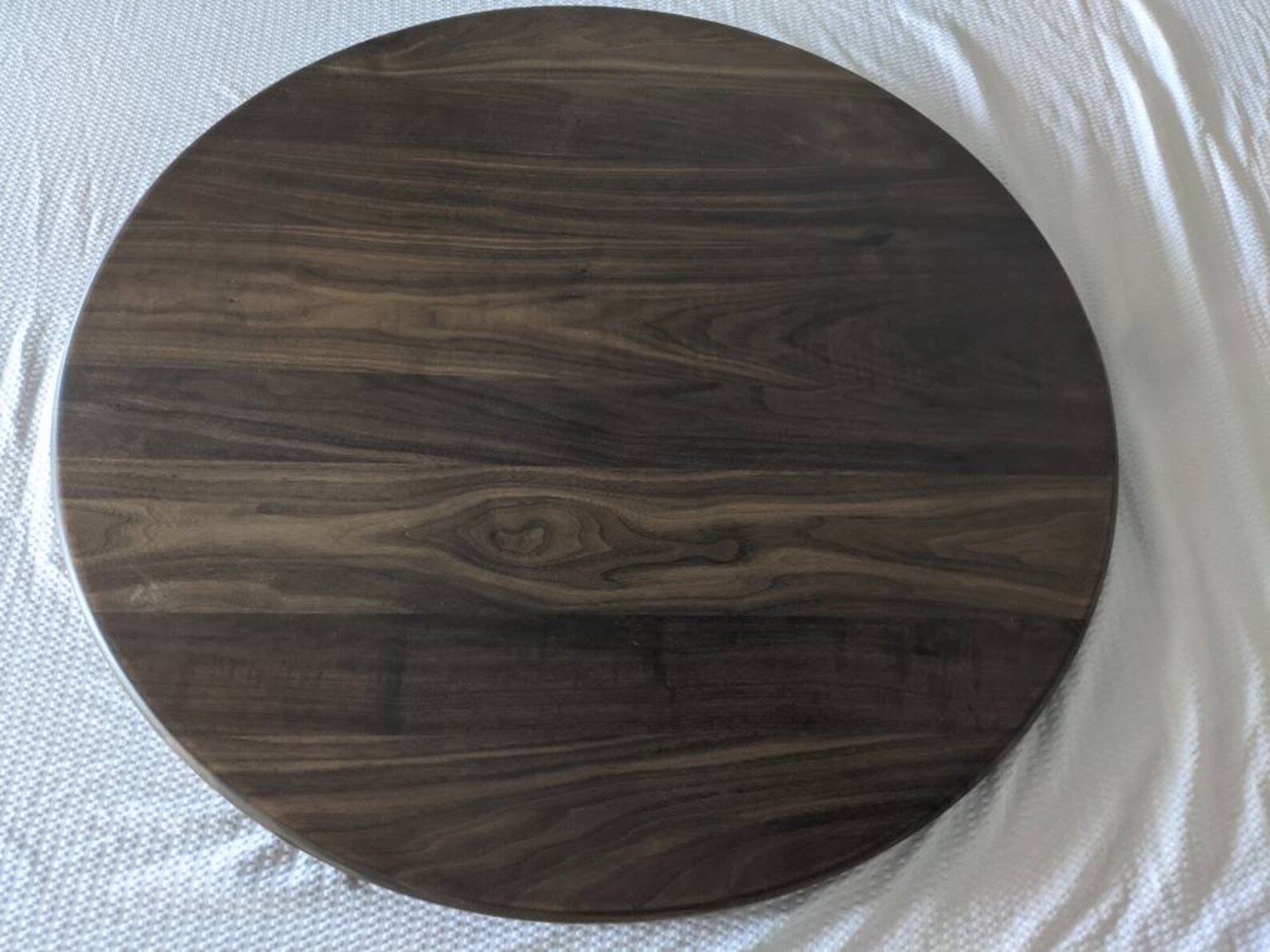 Lazy Susan Turntable 36 Inch Walnut Lazy Susan Extra Large Etsy