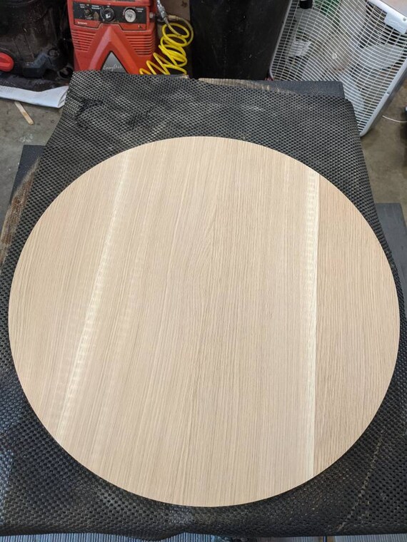 Unfinished White Oak Lazy Susan. Wood Lazy Susan. Lazy Susan Etsy