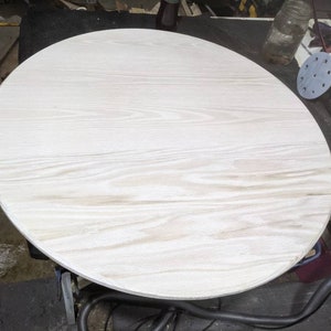 Lazy Susan Turntable, Bleached Oak Lazy Susan. White Lazy Susan 25 - 36 inches