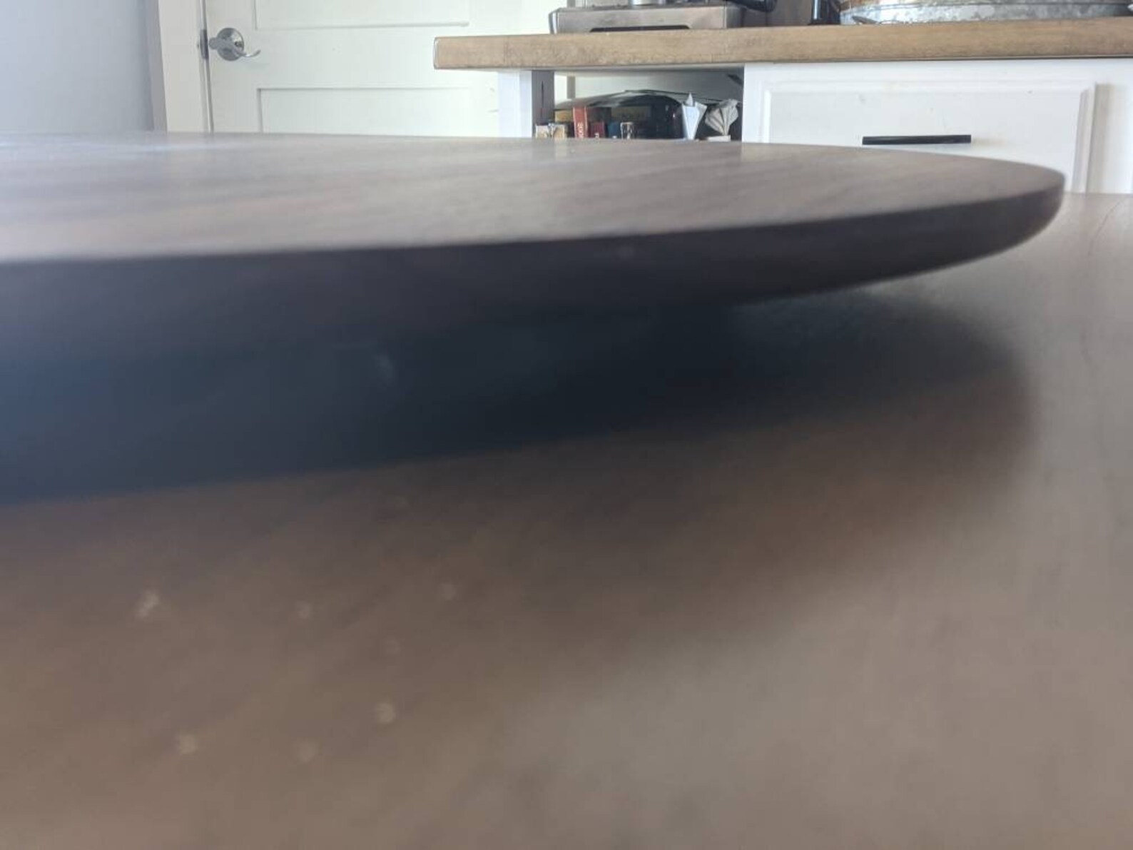 Lazy Susan Turntable 36 Inch Walnut Lazy Susan Extra Large Etsy