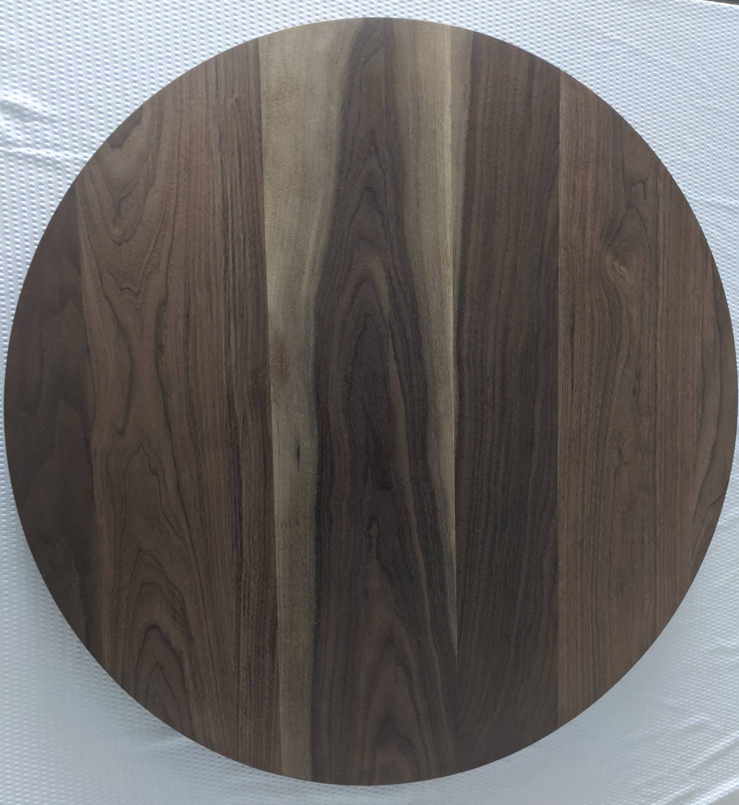 Lazy Susan Turntable Dark Walnut 36 Inch Lazy Susan Wood Etsy Ireland