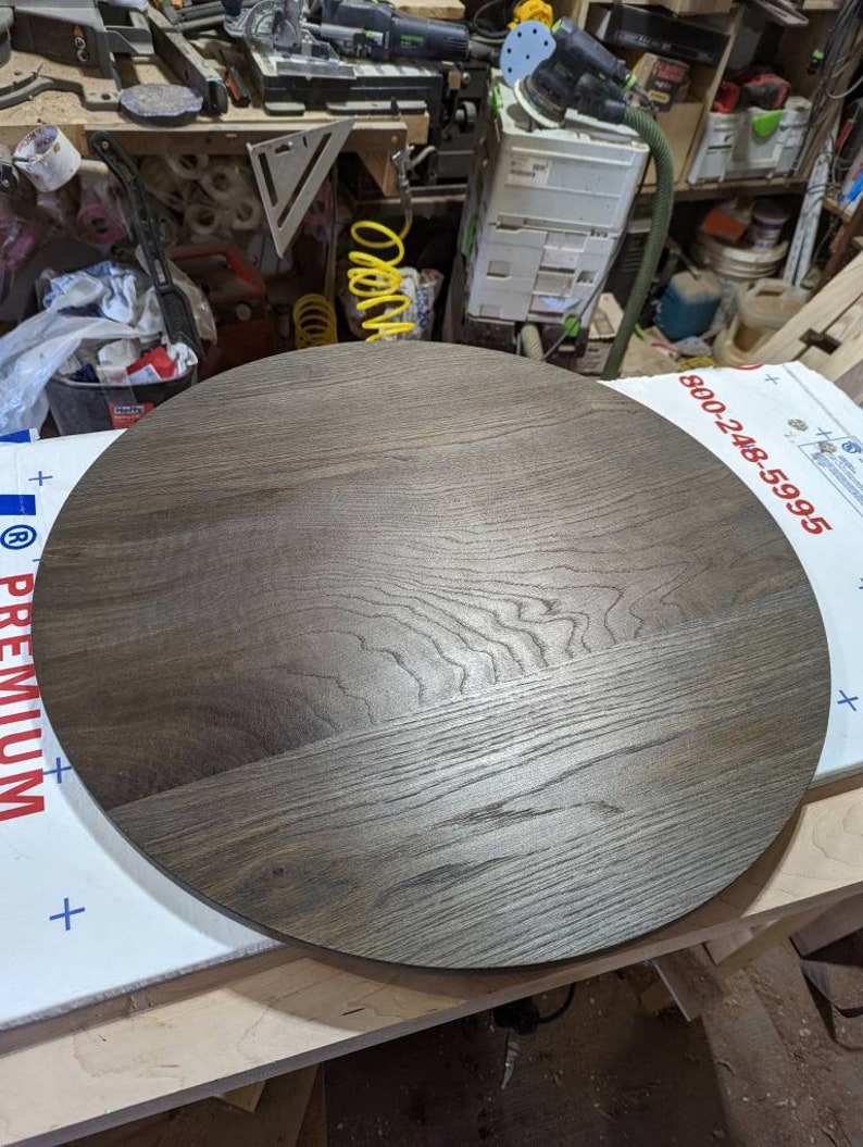 Lazy Susan Turntable 36 Inch Walnut Lazy Susan Extra Large Etsy