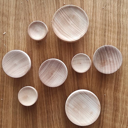 Wooden Floating Knob Wall Hook Pin Wall Hook Pin Wall Knob Etsy