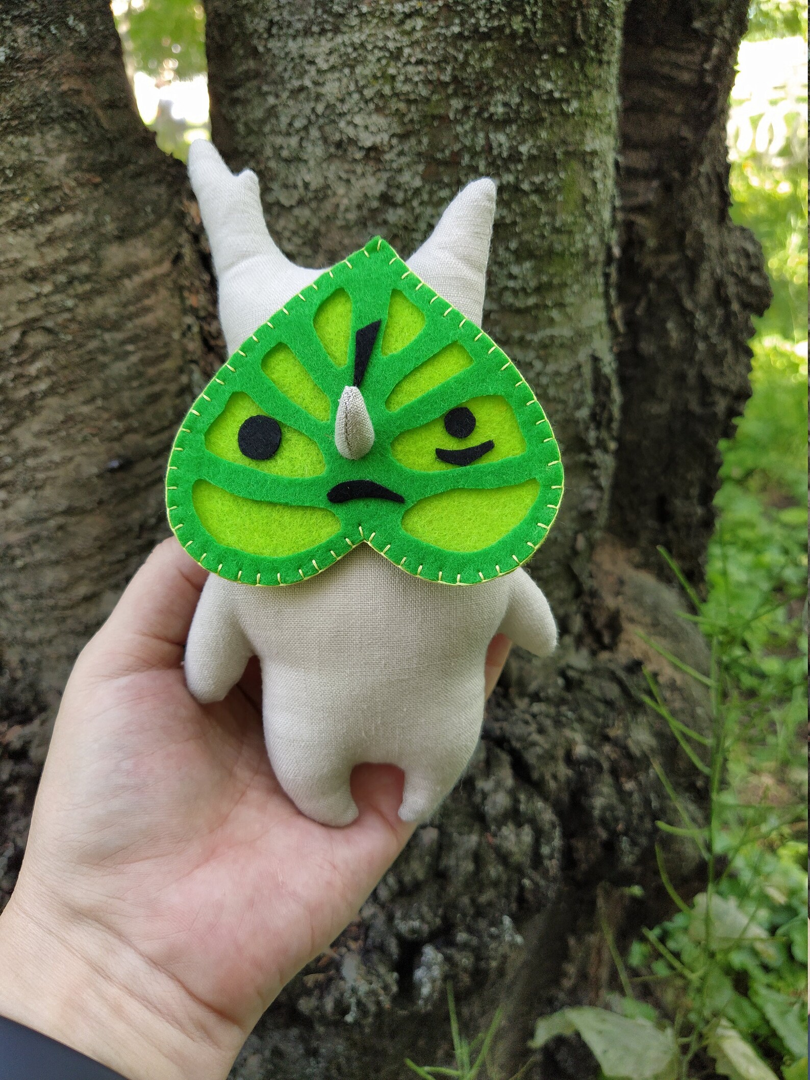 Korok plush toy The Legend of Zelda Etsy