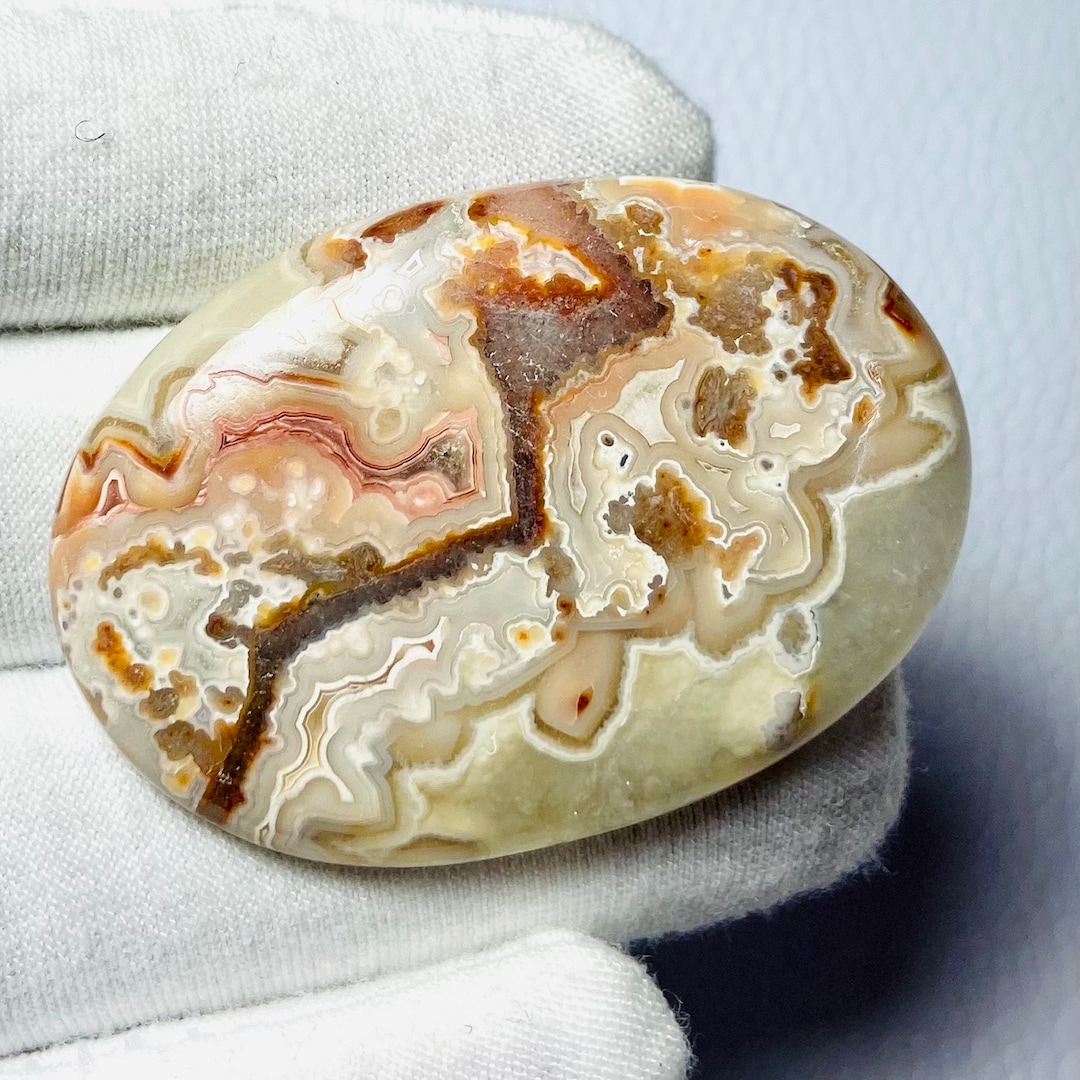 Gorgeous Crazy Lace Stone Rare Crazy Lace Agate Smooth - Etsy