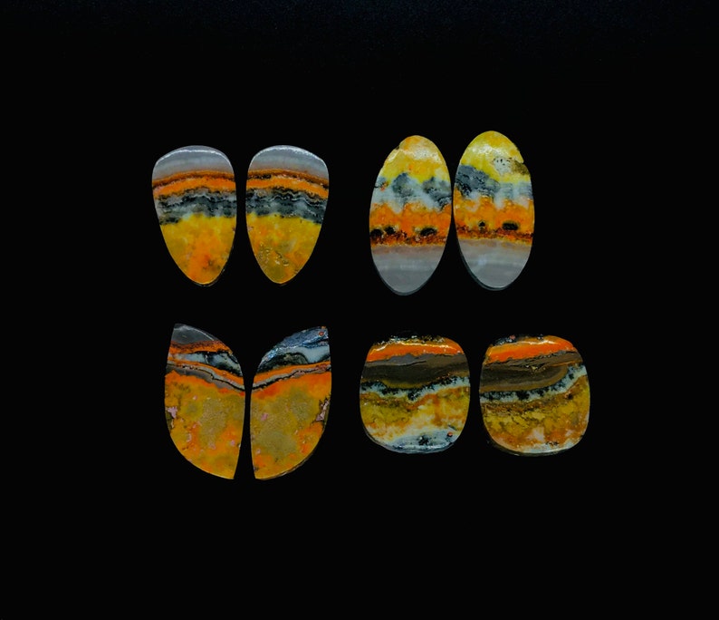 Gorgeous 100/% Natural Bumble Bee AAA Quality Loose Cabochon Gemstone Oval Shape Making For Jewelry 48.20 c.t 42x26x5 mm