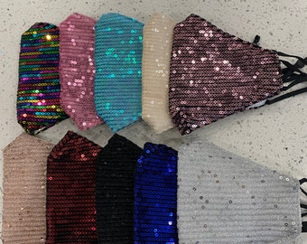 Sequin Masks