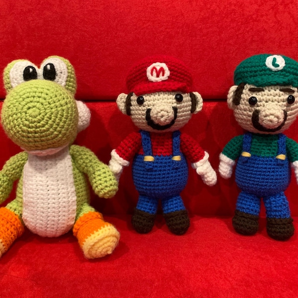 Crochet Super Mario - Etsy