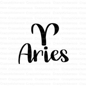Aries Zodiac sign SVG , Aries zodiac PNG , Aries Zodiac sign clipart , Aries zodiac cut file , Aries zodiac sign sublimation , zodiac SVG