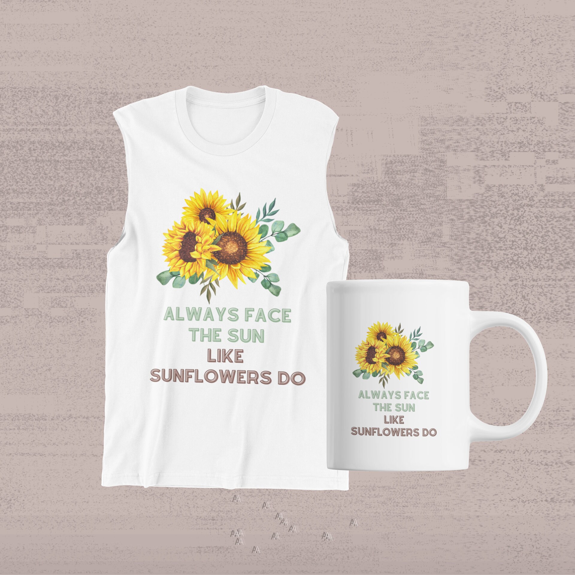 Sunflower PNG Inspirational Quote , Sunflower PNG , Sunflower Clipart ...