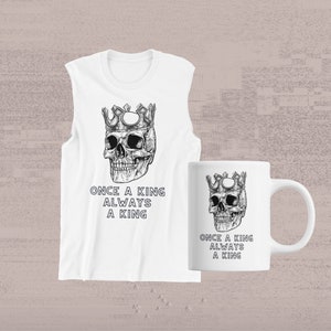King Skull Crown PNG Graphic: Sublimation Image File (Transparent)