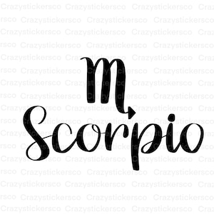 Segno zodiacale Scorpione SVG, zodiaco Scorpione PNG, clipart segno zodiacale Scorpione, file zodiaco Scorpione, sublimazione del segno zodiacale Scorpione