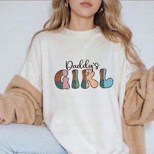 Daddy’s girl PNG sublimation , Daddy’s girl retro PNG sublimation image , Daddy’s girl Cricut