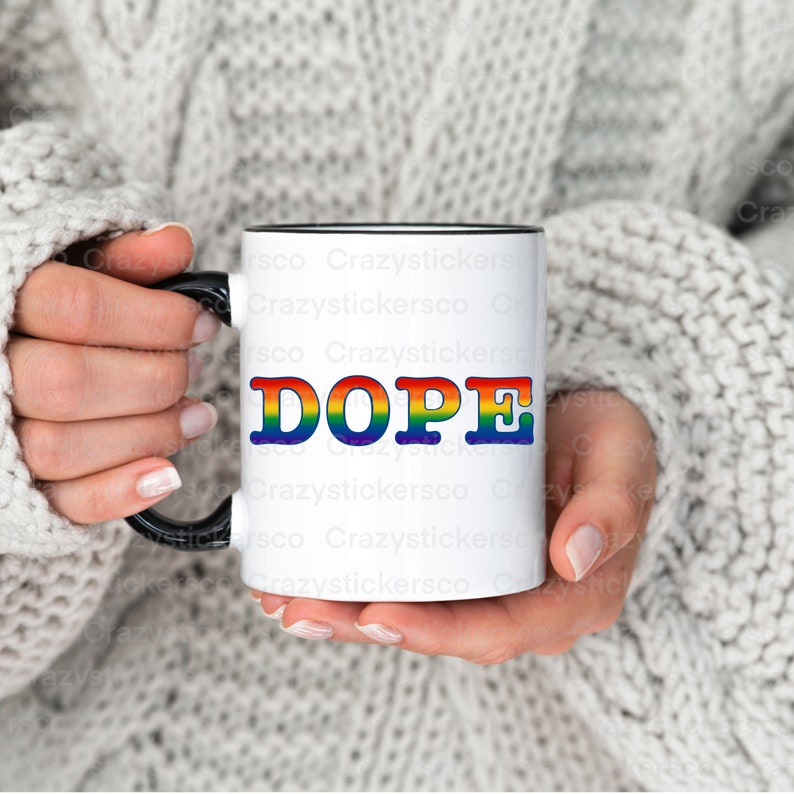 LGBTQ Dope PNG , LGBTQ Png , Dope Sublimation Design Graphic Image