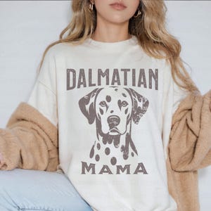 Dálmata Mama PNG | Dálmata Papa PNG | Arquivo Digital Pai Cachorro Bonito e Malhado | Download Instantâneo
